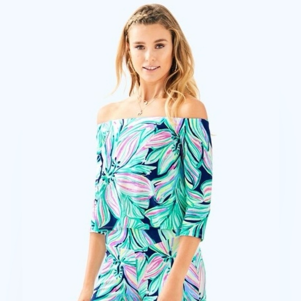 NWOT Lilly Pulitzer Welsee Set - Top Only** Size Small
